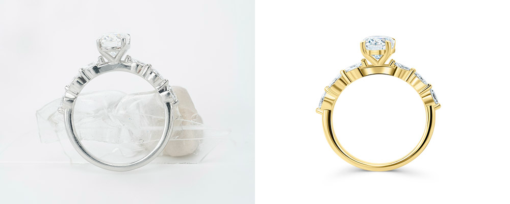 basic jewelry retouching